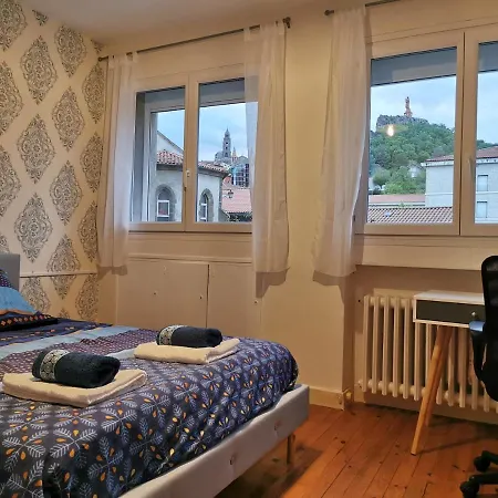 Privee Dans Partage, Centre Ville, Avec Vue Sur Les Monuments Lägenhet *