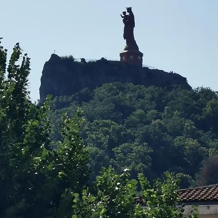 Lägenhet Privee Dans Partage, Centre Ville, Avec Vue Sur Les Monuments Le Puy-en-Velay